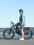 JOYWAY Electric Mountain Bike, Up to 32Mph 1500W Peak Power Electric Dirt Bike 48V 20.8Ah Removable Battery Electric Bike for Adults, 26"x4.0" Fat Tire Ebikes for Adults