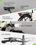 VEEFA X2 Electric Bike for Adults 27.5” Ebike Up to 24Mph E-Bike Power by Peak 1000W Motor 80 Miles Max Range by 48V Built-in Removable Battery, 5 Pedal-Assist Levels, E Bike for Commuting