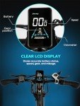 JOYWAY Electric Mountain Bike, Up to 32Mph 1500W Peak Power Electric Dirt Bike 48V 20.8Ah Removable Battery Electric Bike for Adults, 26"x4.0" Fat Tire Ebikes for Adults