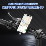 SOHAMO 14" Electric Bike 350W 48V/20A Foldable Ebike Wireless Charger Applied