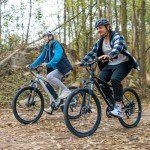 5TH WHEEL Mate Electric Bike for Adults with 1000W Peak Motor and 468WH Removable Battery Ebike, Color LCD Display Commuting Electric Mountain Bike with 7-Speed and Front Suspension