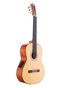 Special Quality Fretless Classical Guitar With Equalizer Musical String Instrument DGP-203