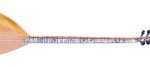 Special Custom Long Neck Carved Mulberry Baglama Saz String Musical Instrument OSL-404
