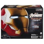 Marvel Legends Series Iron Man Premium Electronic Helmet with Light FX, Avengers: Endgame Adult Collectible Roleplay Gear