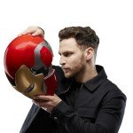 Marvel Legends Series Iron Man Premium Electronic Helmet with Light FX, Avengers: Endgame Adult Collectible Roleplay Gear
