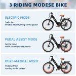 750W Ebike 26" Electric Bike Bicycle 25Mph CommuterTire Mountain Bikes Adults