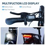 750W Ebike 26" Electric Bike Bicycle 25Mph CommuterTire Mountain Bikes Adults