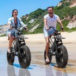 20" Electric Bike 750W 48V 14Ah Motor Cycle Dual Suspension Fat Tire Adult Ebike