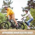 E-Bike 24" Electric Bike for Adults Peak 500W Motor City Bicycle Commuter Ebike