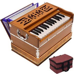 Musician's Mall Travel Harmonium Highly Portable Indian Instrument. Set-up, tuned and shipped from California, the oldest Indian Musical Instrument store in the US.
