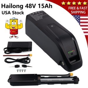 48V 15Ah Hailong Battery for 200W-1500W Ebike Electric Bike Lithium Battery BMS