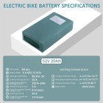 52V 20Ah ebike Battery Li-ion LG Cell 200W-2000W Electric Bicycles Motor 50A BMS
