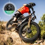 EcoE 5000W Dual Motor Electric Bike for Adults 50MPH with 60V 32AH Battery, 26x4 Fat Tire All Terrain Ebikes, Full Suspension E Bike, SHM 7-Speed Gear Electric Bicycle