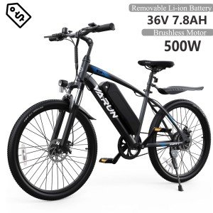 VARUN 24" E-Bike 36V City Commuter Bicycle MTB Electric Bike for Adult Xmas Gift