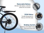 VARUN 24" E-Bike 36V City Commuter Bicycle MTB Electric Bike for Adult Xmas Gift
