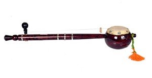 Dattatreya Ik Tara Musical Instrument Tumbi Traditional Indian Musical Instrument Multicolour Height 22 Inches