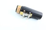 WUQIMUSC Professional Bass Clarinet Low E Bb flat Synthetic wood Body Nickel Plated Keys with Case Rich Sound Musical Instrument Student Clarinet (Low E)