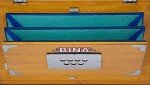 BINA 23B Deluxe, Harmonium, 2 1/2 Octaves, 32 Keys, Small, Portable, Compact, Special Reeds, Safri, Natural Color, Bag, Kirtan, Musical Instrument Indian (PDI- DAA)