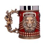 Nemesis Now Harry Potter Gryffindor Hogwarts House Collectible Tankard, 1 Count (Pack of 1), Red Gold, 650 milliliters