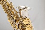 Sax Alto EB Tone Saxophone Silver Plated Key Sax Professional Musical Instrument with Mouthpiece Case Gloves Sax Instruments