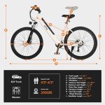 Qlife Cityone Electric Bike for Adults 26" Step-Through 22MPH Ebike with 2.1" Tire,UL2849 Certified Built-in Removable Battery,Peak 750W Motor Ebikes with 7 Speed,Commuter E Bicycle, Pink w/F Basket