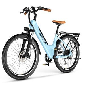 VELECTREC Electric Bike for Adults, ebikes for Adults for Blue