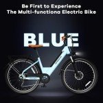 VELECTREC Electric Bike for Adults, ebikes for Adults for Blue