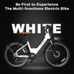 VELECTREC Electric Bike for Adults Peak 1000w 528wh ebike-White