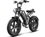 HAPPYRUN Electric Bike for Adults, 20" Fat Tire Ebike with 1500W Brushless Motor/ 48V 18Ah Removable Battery, Up to 30MPH / 68 Miles, 7-Speed Transmission UL Certified (G50) (G50) (G50)