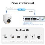 16CH 4K NVR PoE Security System with AI Detection