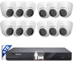 16CH 4K NVR PoE Security System with AI Detection