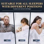 COZSINOOR Hotel-Quality Cooling Pillows: Queen Size, Set of 2