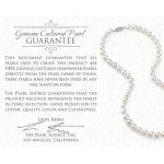 White Freshwater Cultured Pearl Necklace, 24" Matinee Length