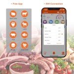 Wireless Meat Thermometer - Digital Cooking Thermometer