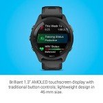 Garmin Forerunner 265 Running Smartwatch, Colorful AMOLED Display