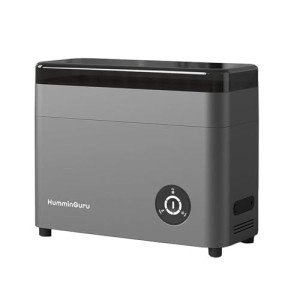 HumminGuru 40kHz Ultrasonic Vinyl Record Cleaner Kit 1Y Warranty