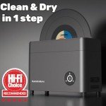 HumminGuru 40kHz Ultrasonic Vinyl Record Cleaner Kit 1Y Warranty