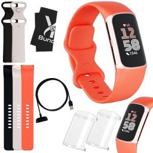 Fitbit Charge 6 Bundle with Accessories - Health Tracker