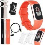 Fitbit Charge 6 Bundle with Accessories - Health Tracker