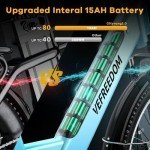 VELECTREC Electric Bike for Adults, ebikes for Adults for Blue