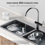 Premium Stainless Steel Cat Water Fountain 67oz