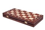 Elegant Wooden Chess Set with Board and Storage