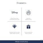 Enchanted Disney Majestic Castle Necklace Pendant, 14K Rose Gold