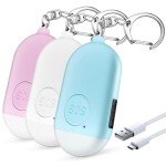 VIP Trio: Safesound Personal Alarm, Self-Defense & Security