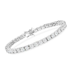 Ross-Simons Elegant CZ Tennis Bracelet VIP Collection