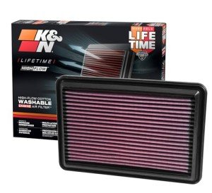 Reusable K&N Engine Air Filter for Nissan/Renault