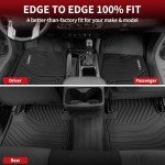 Toyota Tacoma Double Cab 2016-2023 All Weather Floor Mats