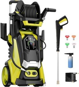 Touch Screen Electric Power Washer 4500 PSI 3.2 GPM