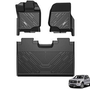 Ford F150 Lightning SuperCrew Cab 2015-2024: Custom Fit Floor Mats