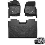 Ford F150 Lightning SuperCrew Cab 2015-2024: Custom Fit Floor Mats
